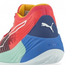 Puma Indoor Shoes Fusion Nitro red/multicoloured Men